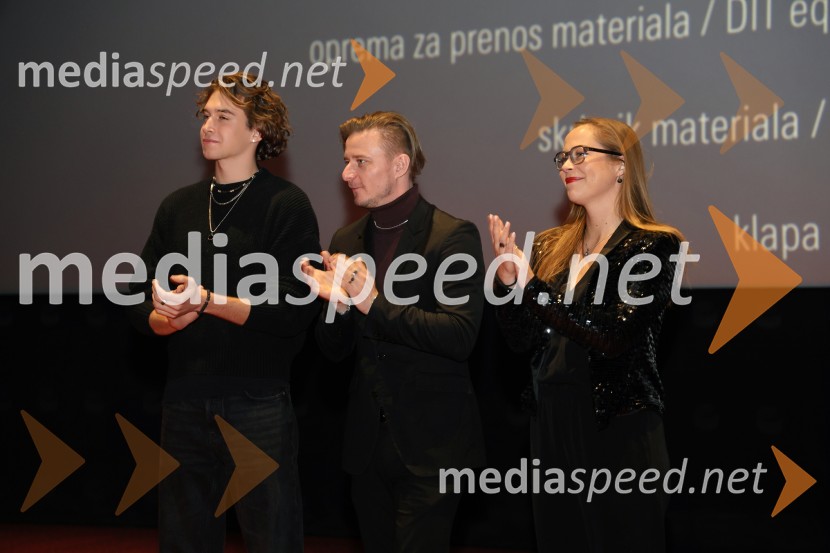  Žiga Šorli, igralec;  Jure Rajšp, igralec;  Lea Cok, igralkaBelo se pere na 90, premiera Maribox