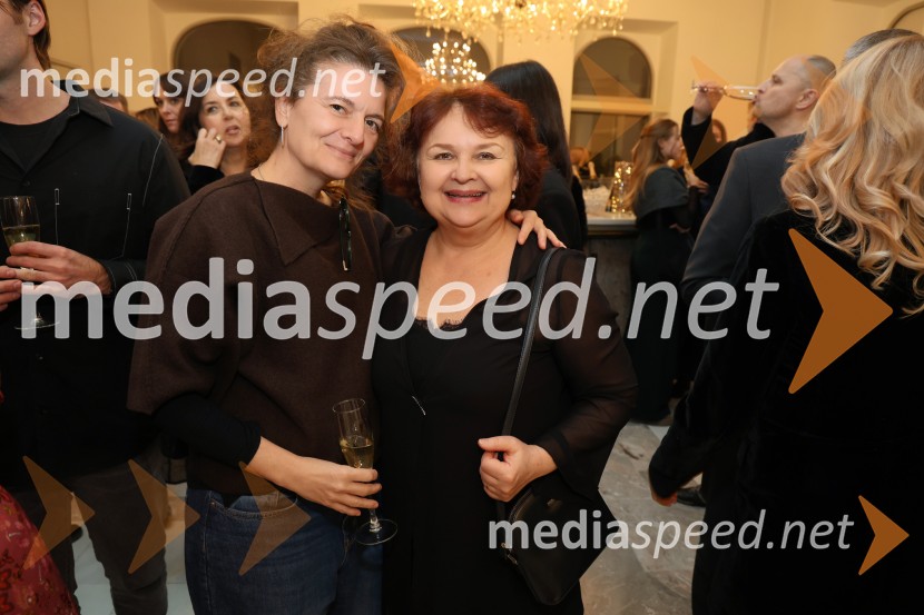 mag. Mateja Jesenek, predsednica uprave Skupine Mladinska knjiga;  Irena Varga, igralkaGospa ministrica, klasična komedija SNG Maribor