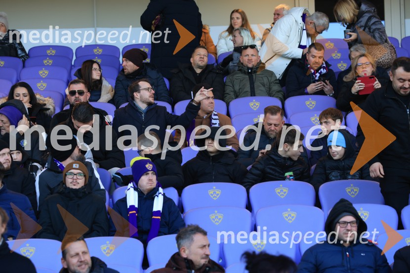 Tribuna Marcos Tavares.Derbi v Ljudskem vrtu: Maribor in Olimpija brez zmagovalca pred 9.000 navijači