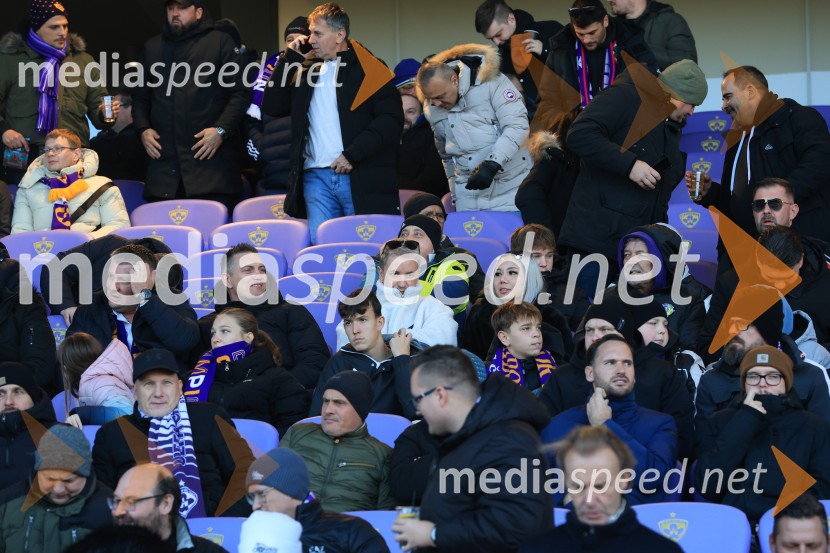 Tribuna Marcos Tavares.Derbi v Ljudskem vrtu: Maribor in Olimpija brez zmagovalca pred 9.000 navijači