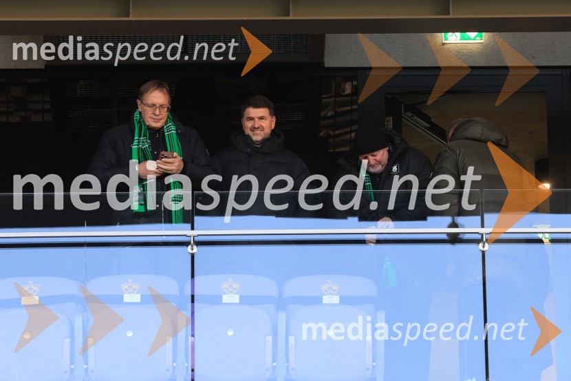 Vip loža Nk Olimpije Ljubljane.Derbi v Ljudskem vrtu: Maribor in Olimpija brez zmagovalca pred 9.000 navijači