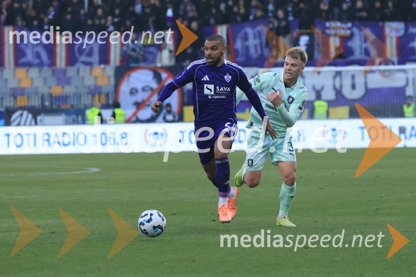 Derbi v Ljudskem vrtu: Maribor in Olimpija brez zmagovalca pred 9.000 navijači