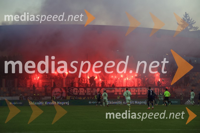 Derbi v Ljudskem vrtu: Maribor in Olimpija brez zmagovalca pred 9.000 navijači