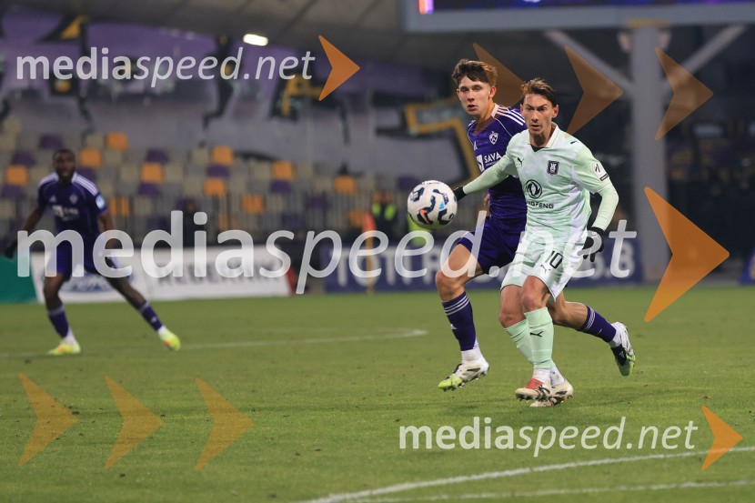 Derbi v Ljudskem vrtu: Maribor in Olimpija brez zmagovalca pred 9.000 navijači