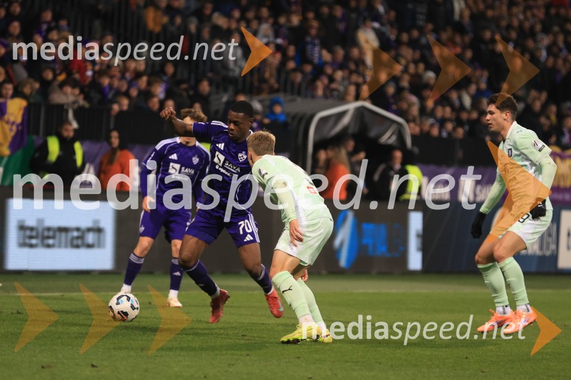 Derbi v Ljudskem vrtu: Maribor in Olimpija brez zmagovalca pred 9.000 navijači
