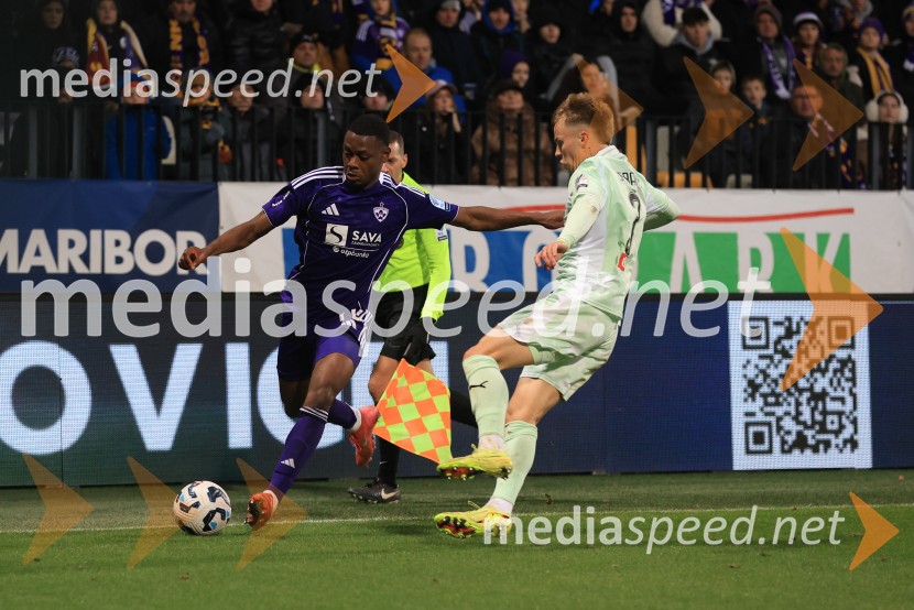 Derbi v Ljudskem vrtu: Maribor in Olimpija brez zmagovalca pred 9.000 navijači