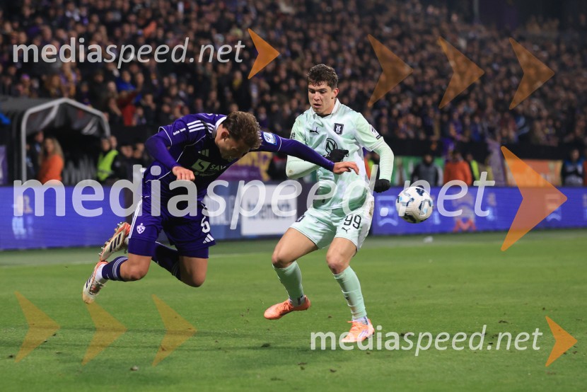 Derbi v Ljudskem vrtu: Maribor in Olimpija brez zmagovalca pred 9.000 navijači