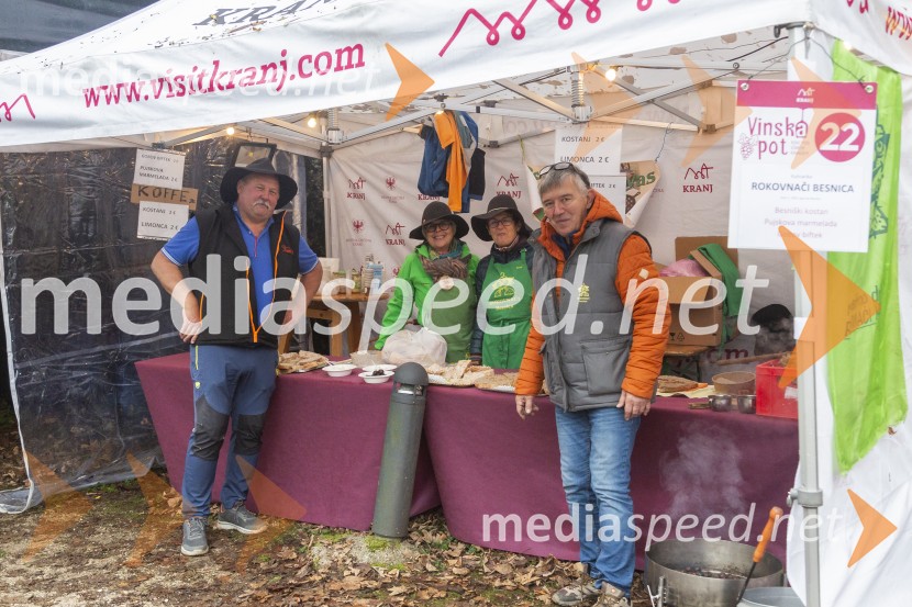 Vinska pot v rovih pod starim Kranjem 2025, petek