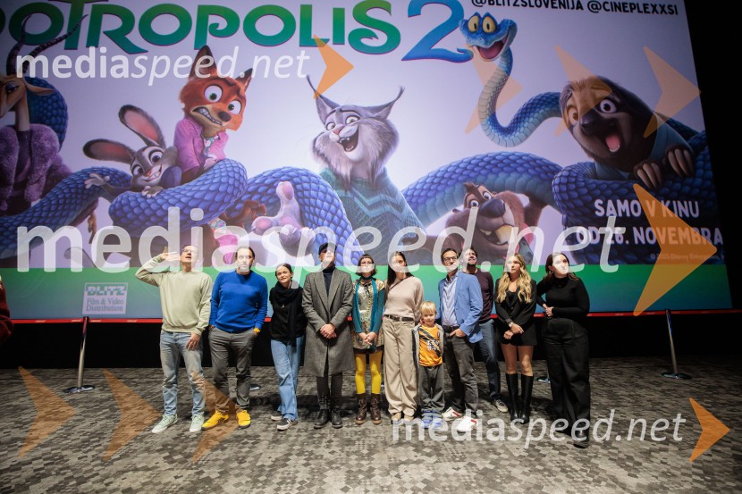 Zootropolis 2, premiera v Cineplexx Ljubljana