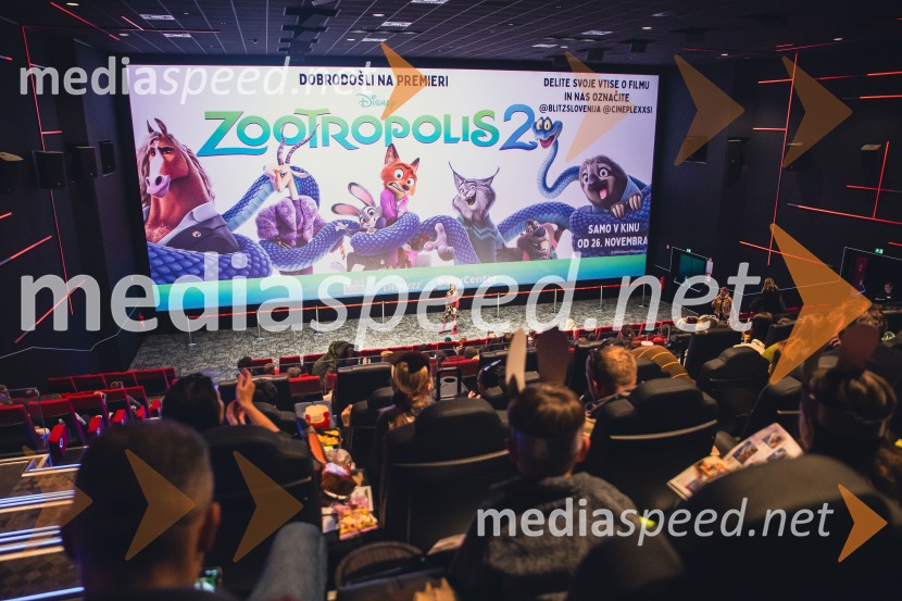 Zootropolis 2, premiera v Cineplexx Ljubljana