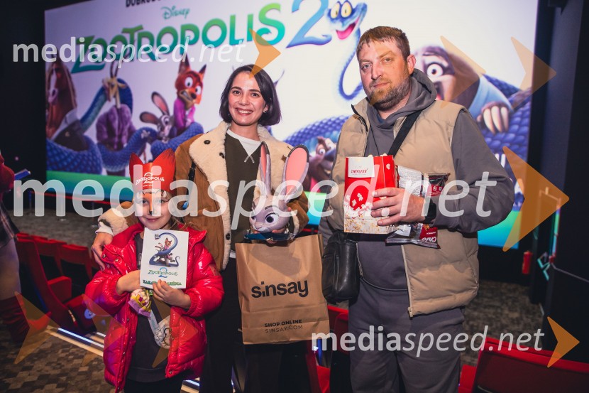 Zootropolis 2, premiera v Cineplexx Ljubljana