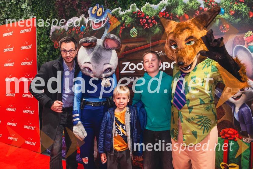  Srđan Milovanović, glasbenik;  ... ;  Polona  PraprotnikZootropolis 2, premiera v Cineplexx Ljubljana