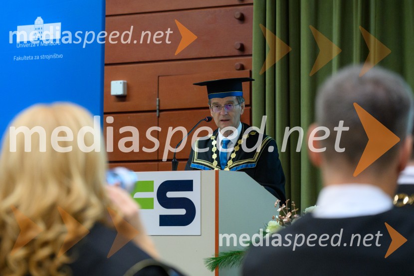 prof. dr. Zdravko Kačič, rektor Univerze v MariboruDan Fakultete za strojništvo 2025