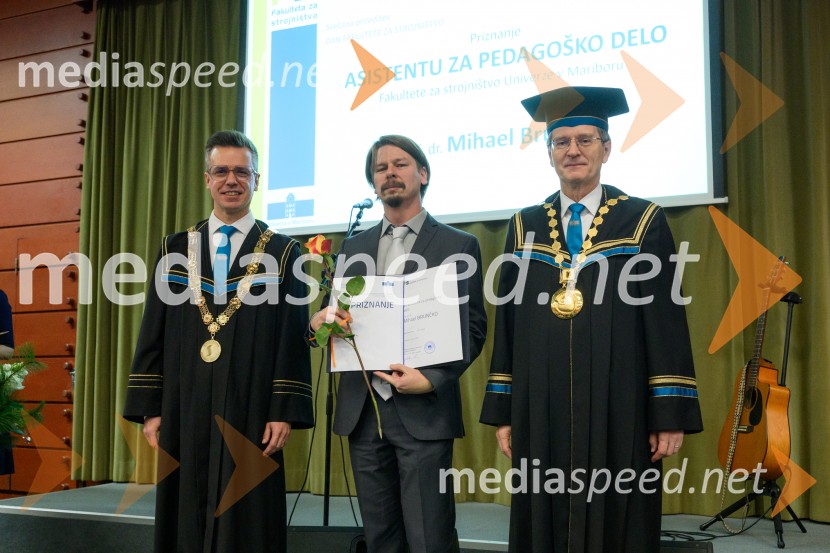 prof. dr. Matej Vesenjak, dekan, Fakulteta za strojništvo UM;  ... ; prof. dr. Zdravko Kačič, rektor Univerze v MariboruDan Fakultete za strojništvo 2025