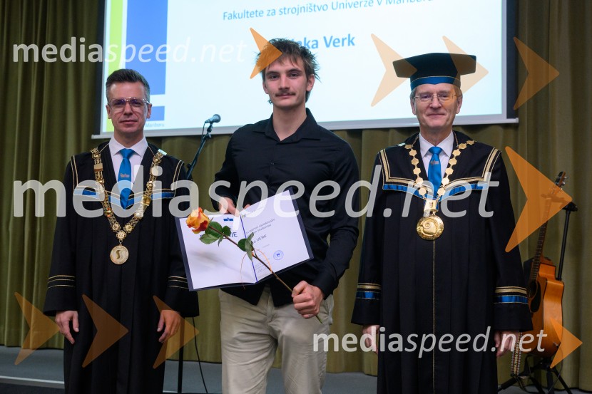 prof. dr. Matej Vesenjak, dekan, Fakulteta za strojništvo UM;  ... ; prof. dr. Zdravko Kačič, rektor Univerze v MariboruDan Fakultete za strojništvo 2025