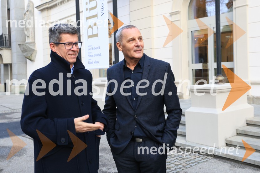  Matevž Čelik Vidmar, direktor Muzeja za arhitekturo in oblikovanje;  Danilo Rošker, direktor SNG MariborMinistrica dr. Asta Vrečko v SNG Maribor: energetska sanacija uspešno zaključena