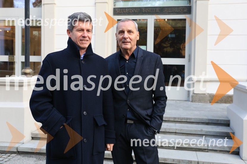  Matevž Čelik Vidmar, direktor Muzeja za arhitekturo in oblikovanje;  Danilo Rošker, direktor SNG MariborMinistrica dr. Asta Vrečko v SNG Maribor: energetska sanacija uspešno zaključena