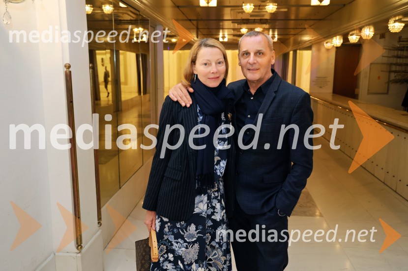  Nataša Matjašec Rošker, igralka;  Danilo Rošker, direktor SNG MariborOpera Blühen (Razcvet), premiera