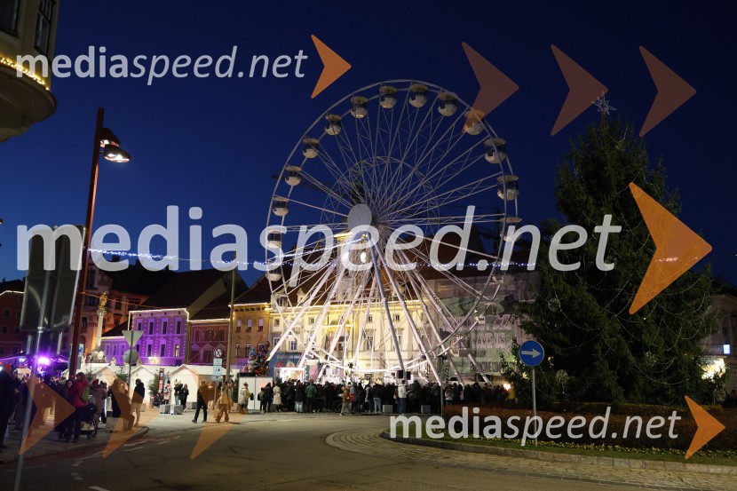 Prižig prazničnih lučk v Mariboru 2025