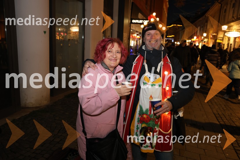 Prižig prazničnih lučk v Mariboru 2025