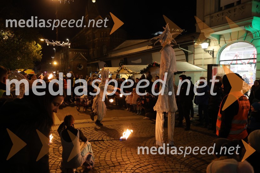 Prižig prazničnih lučk v Mariboru 2025