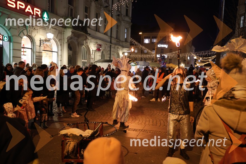Prižig prazničnih lučk v Mariboru 2025