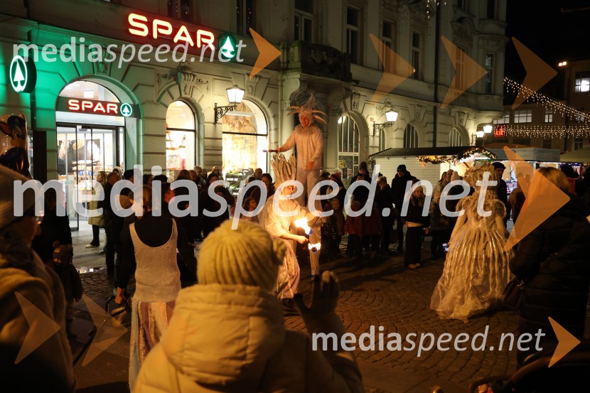 Prižig prazničnih lučk v Mariboru 2025