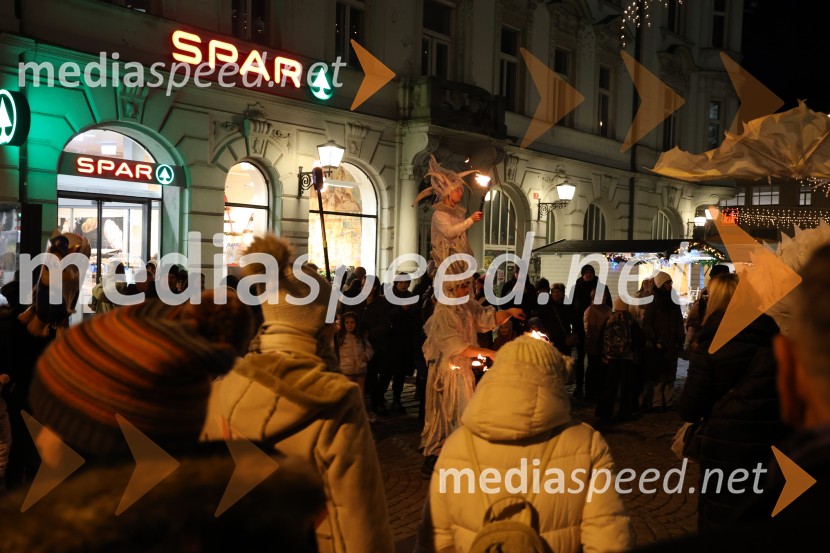 Prižig prazničnih lučk v Mariboru 2025