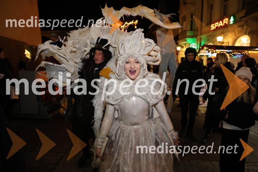 Prižig prazničnih lučk v Mariboru 2025