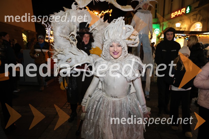 Prižig prazničnih lučk v Mariboru 2025