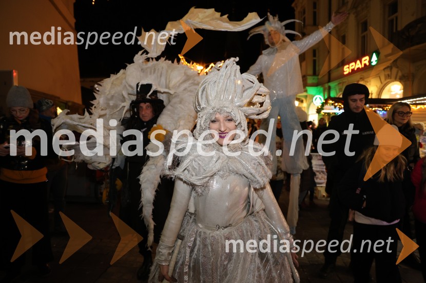 Prižig prazničnih lučk v Mariboru 2025