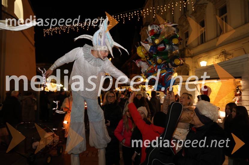 Prižig prazničnih lučk v Mariboru 2025