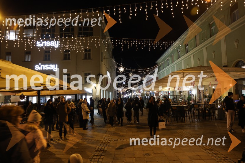 Prižig prazničnih lučk v Mariboru 2025