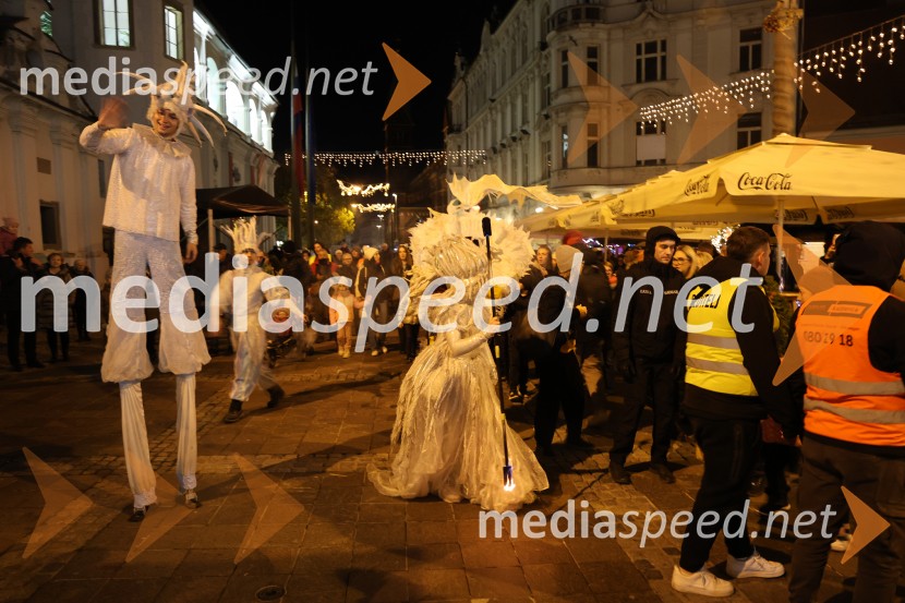 Prižig prazničnih lučk v Mariboru 2025