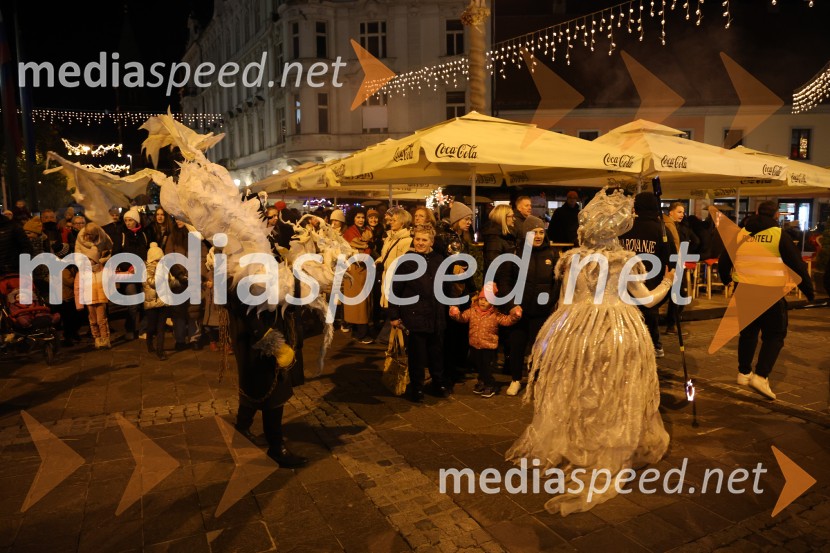 Prižig prazničnih lučk v Mariboru 2025