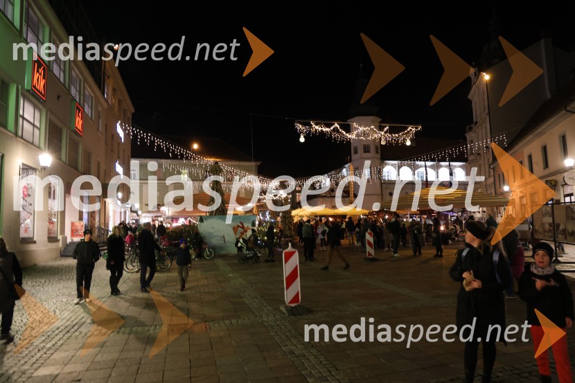 Prižig prazničnih lučk v Mariboru 2025