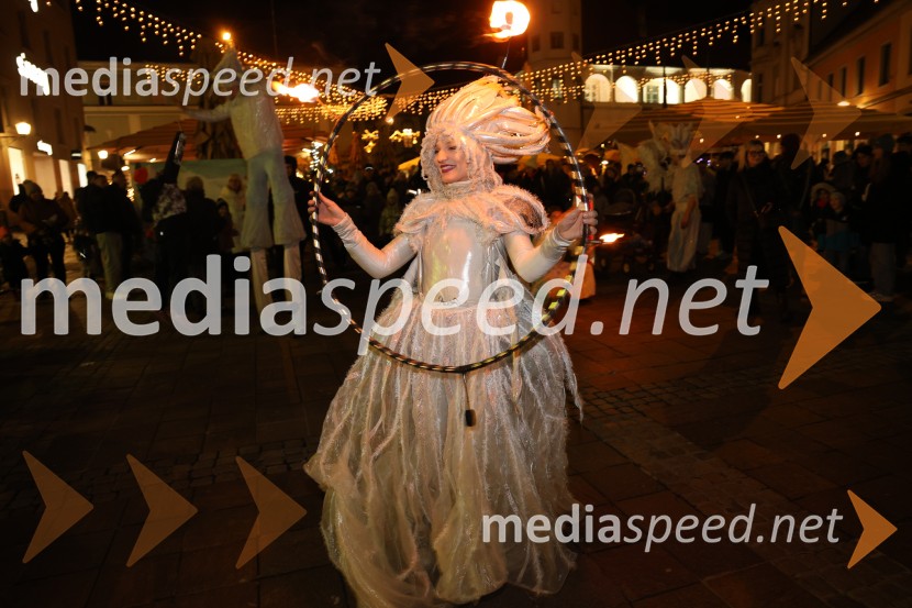 Prižig prazničnih lučk v Mariboru 2025