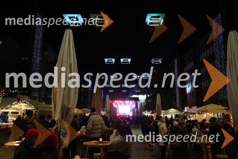 Prižig prazničnih lučk v Mariboru 2025