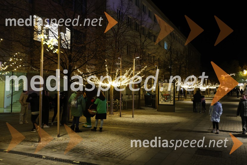 Prižig prazničnih lučk v Mariboru 2025