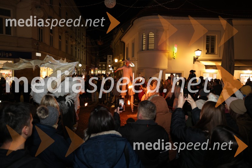 Prižig prazničnih lučk v Mariboru 2025