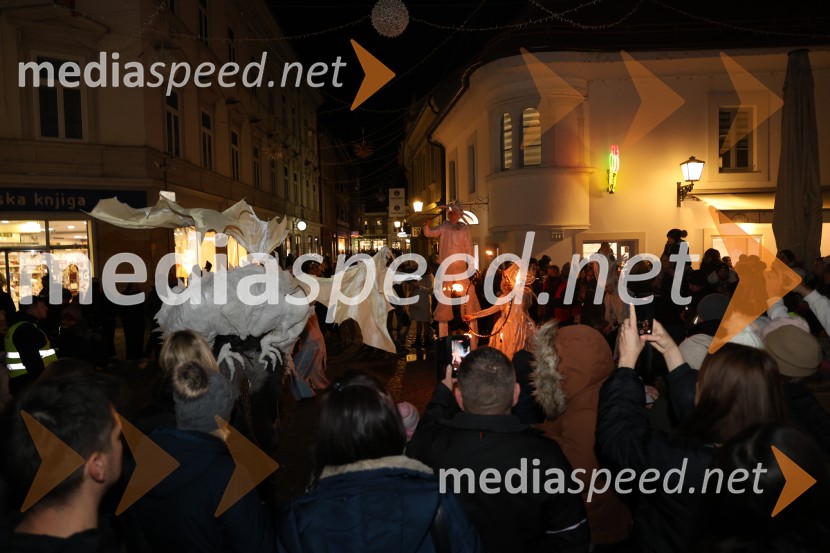 Prižig prazničnih lučk v Mariboru 2025