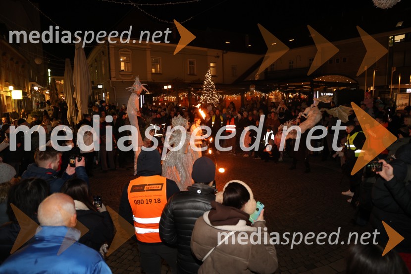 Prižig prazničnih lučk v Mariboru 2025