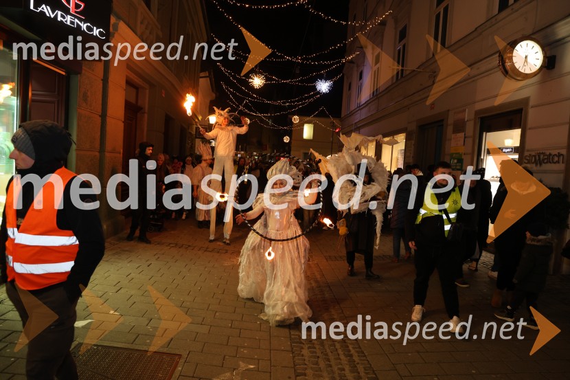 Prižig prazničnih lučk v Mariboru 2025