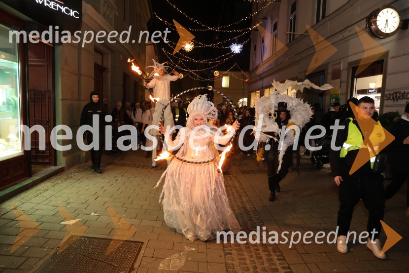 Prižig prazničnih lučk v Mariboru 2025