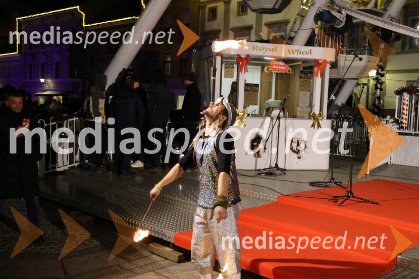 Prižig prazničnih lučk v Mariboru 2025