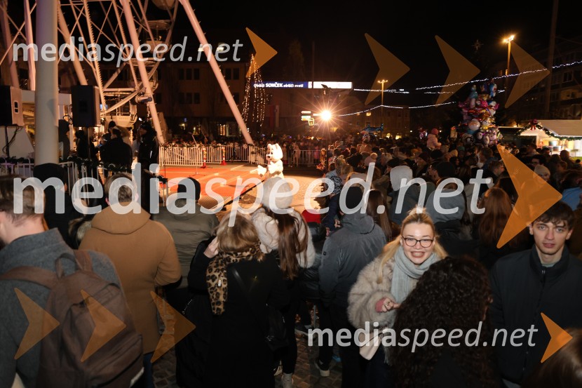 Prižig prazničnih lučk v Mariboru 2025