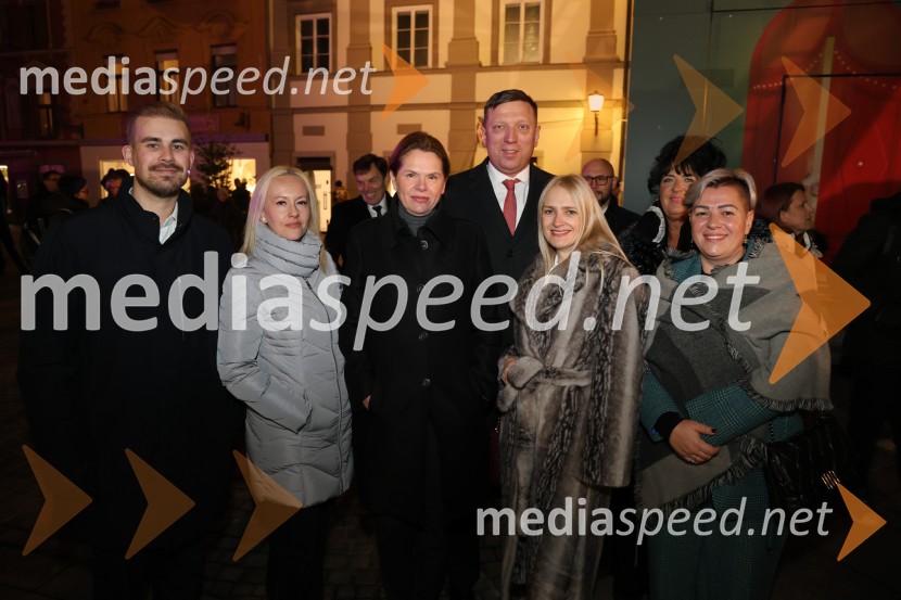 Prižig prazničnih lučk v Mariboru 2025