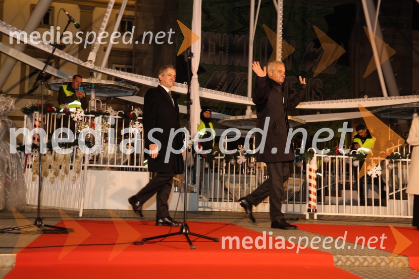 Prižig prazničnih lučk v Mariboru 2025