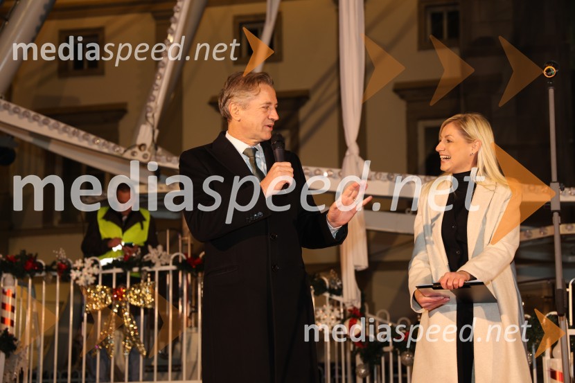 Prižig prazničnih lučk v Mariboru 2025