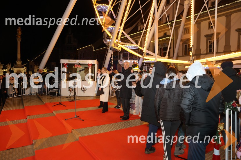 Prižig prazničnih lučk v Mariboru 2025